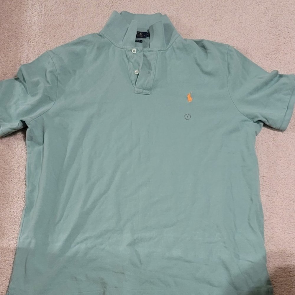 NEW Polo Ralph Lauren Short Sleeve 100% Cotton L Large Classic Fit